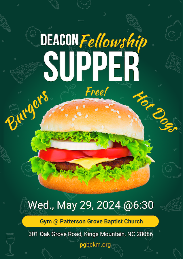 Deacon Fellowship Supper