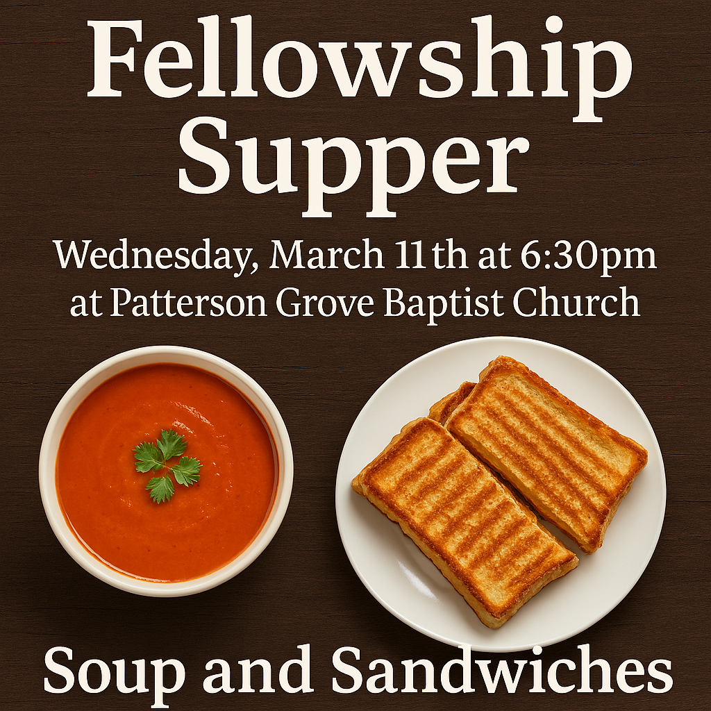 Fellowship Supper in Kings Mountain, NC at Patterson Grove