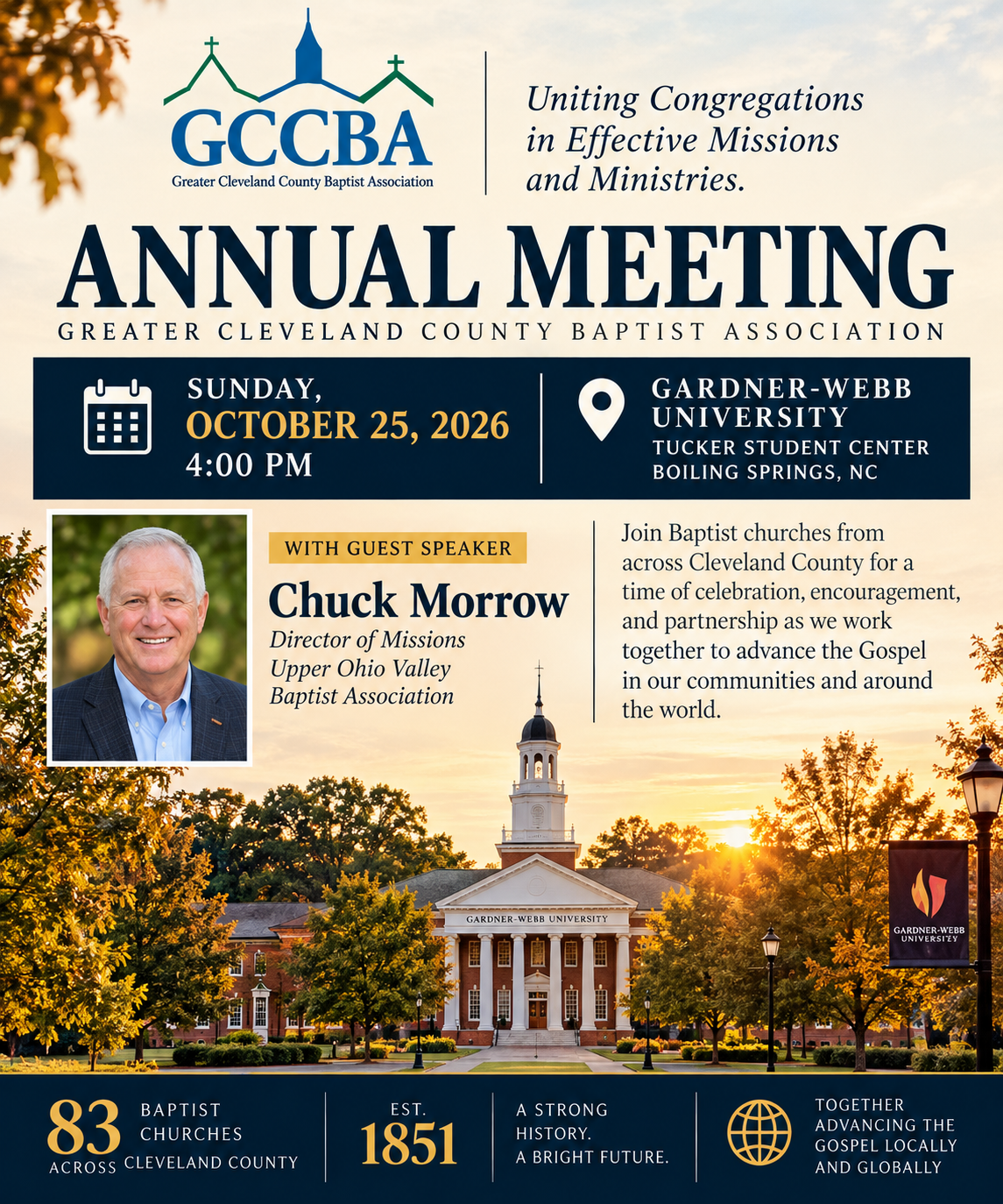 ⛪ GCCBA ANNUAL MEETING – YOU’RE INVITED! 🙌