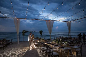 Outdoor Beach Wedding Receptions