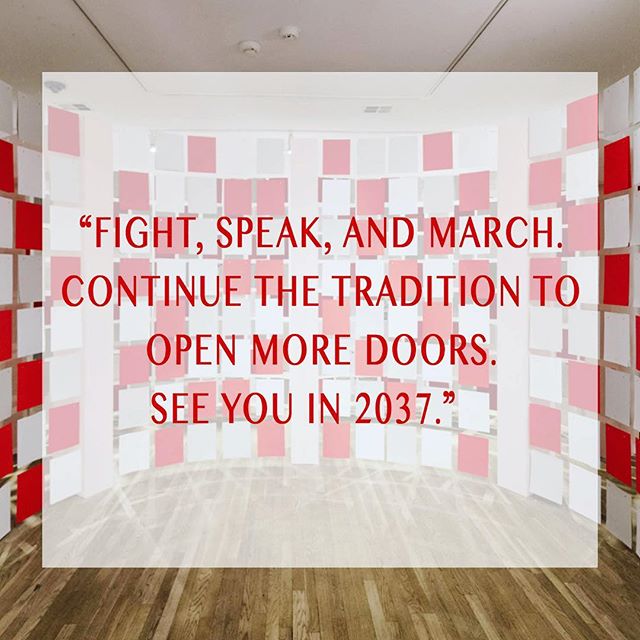 3 more days before the time capsule closes! We are eagerly awaiting your letters!
💌 Send to:
To Future Women
Georgia Saxelby
c/o The Phillips Collection
1600 21st Street, NW
Washington, DC 20009
.
.
Pictured: Quote from a TFW letter submitted by a 3