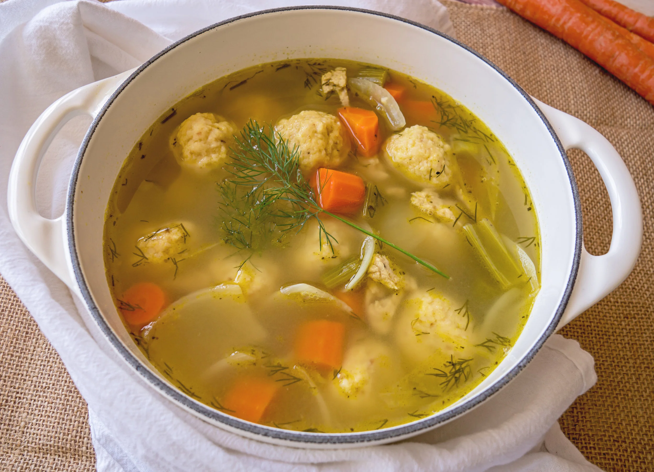Chicken Matzo Ball Soup — The Yummy Vegan
