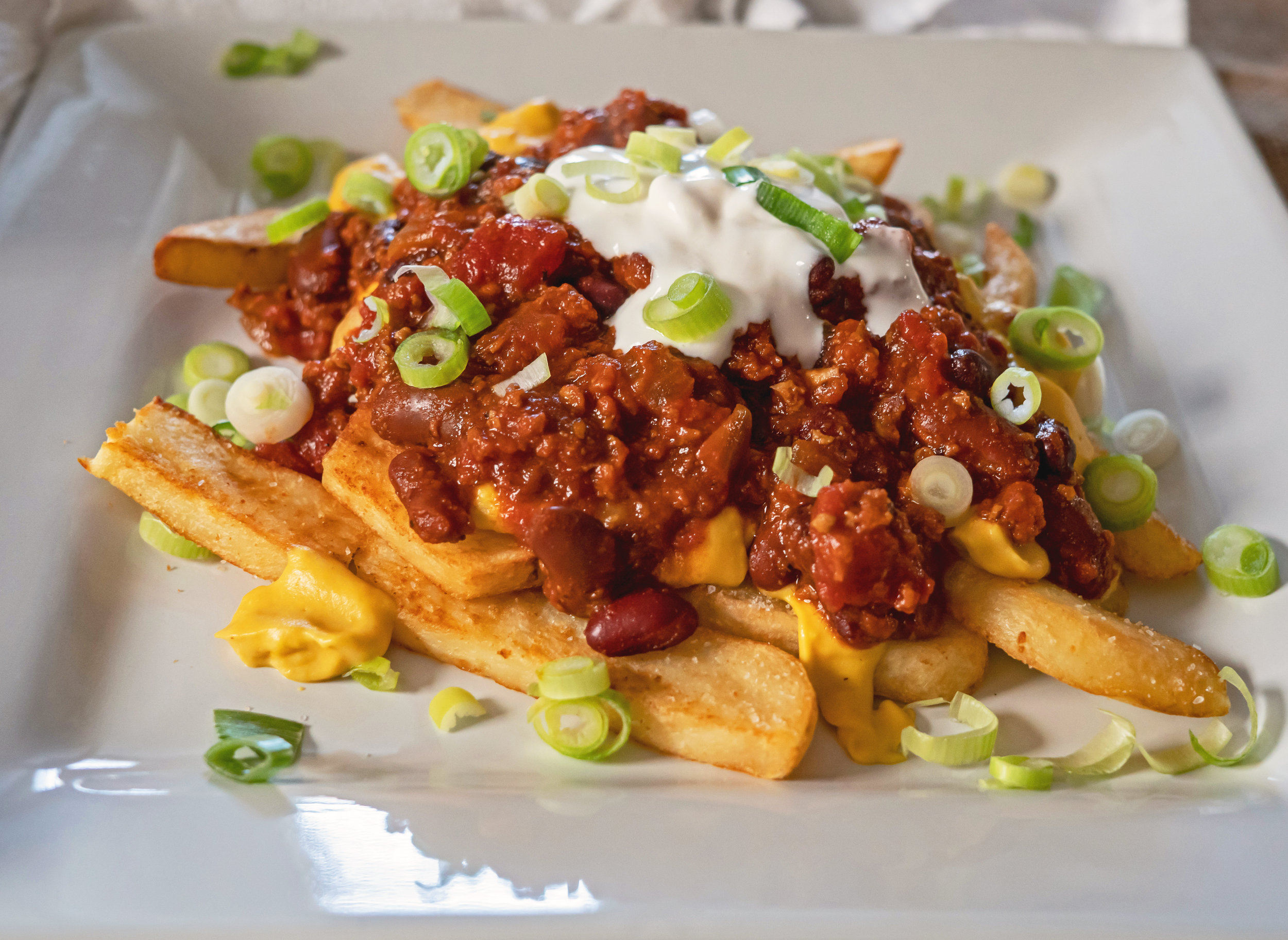 Texas Chili Cheese Fries — The Yummy Vegan
