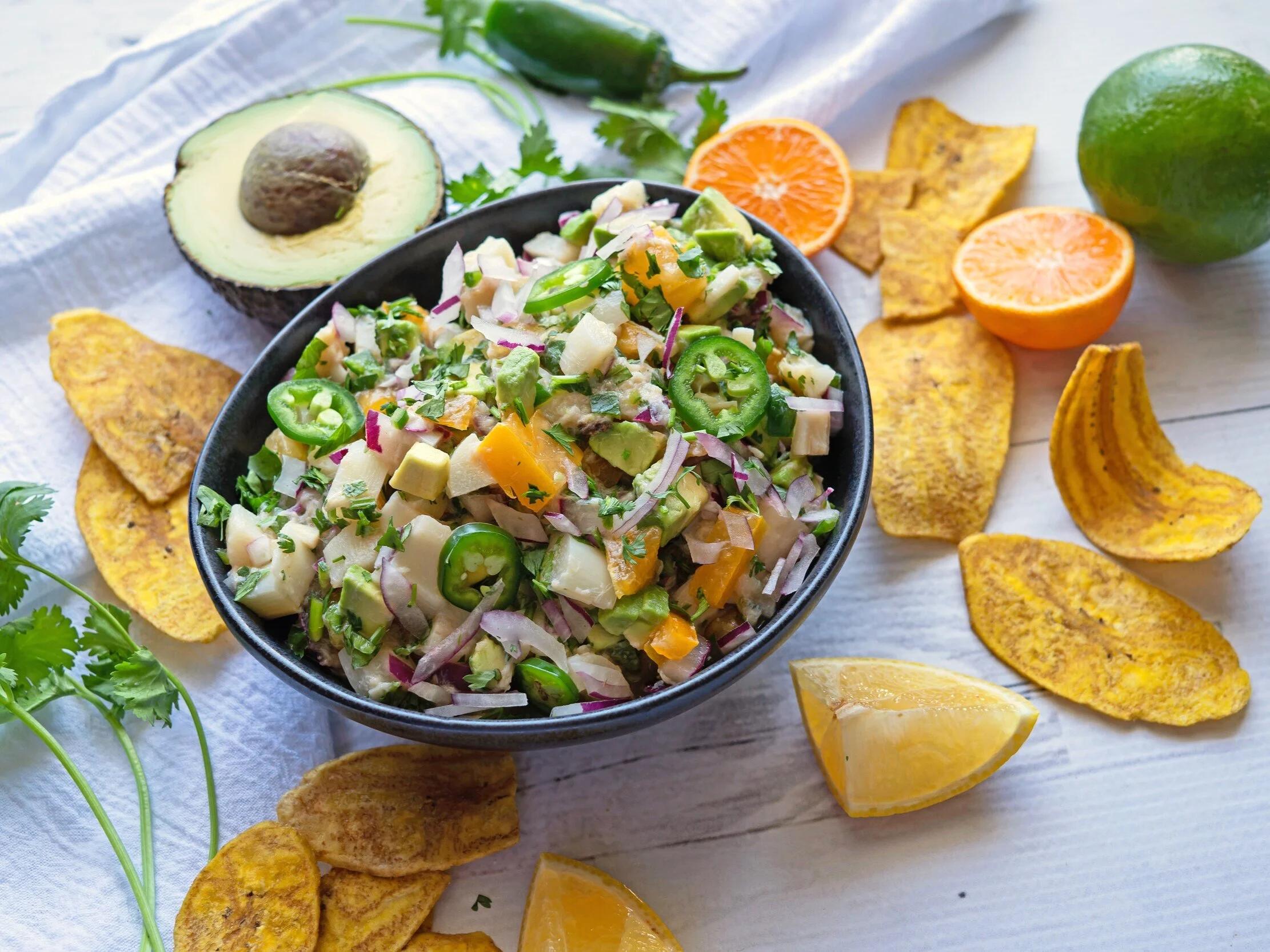 Vegan Hearts of Palm Ceviche — The Yummy Vegan