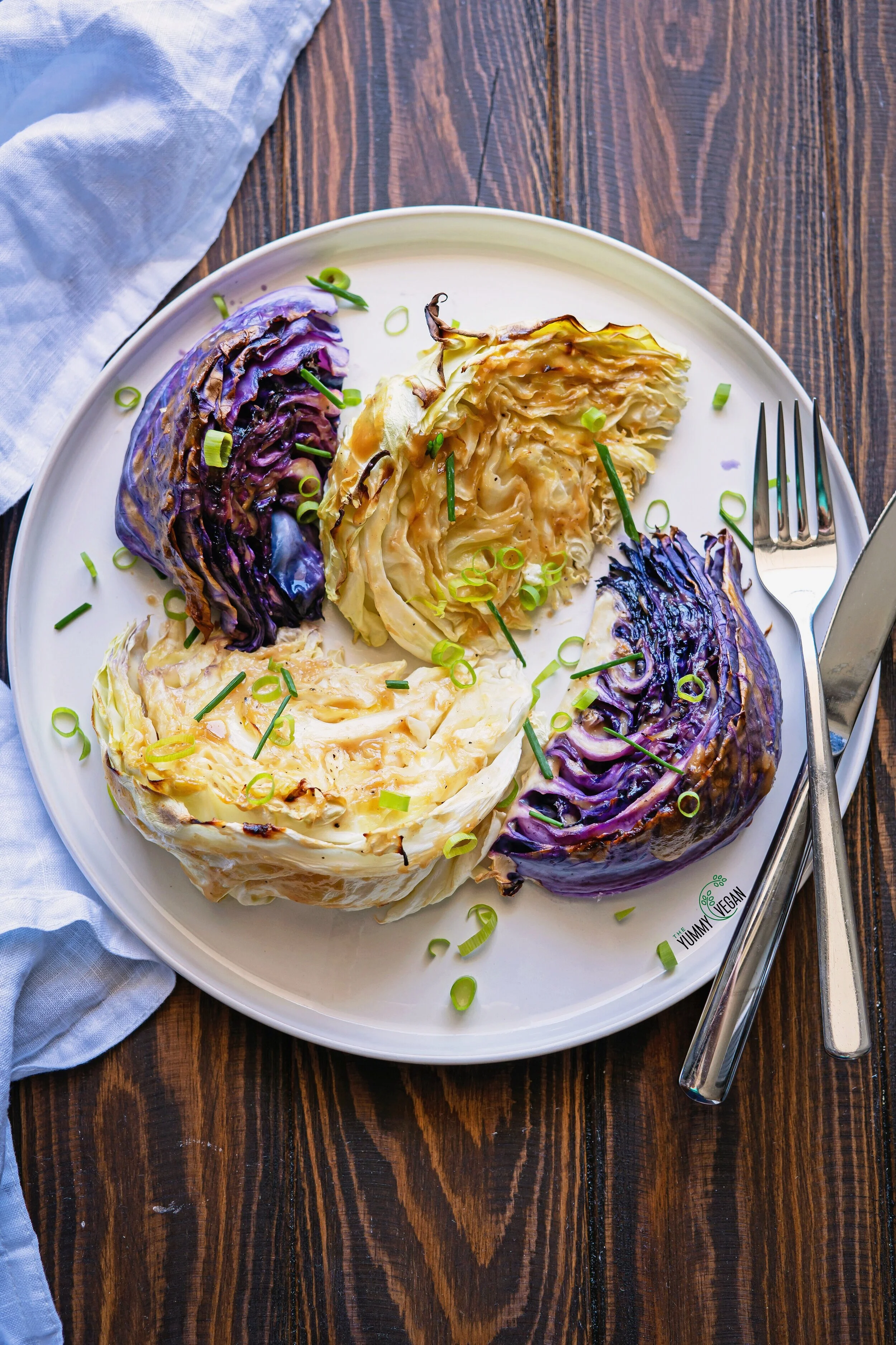 Miso Butter Daikon Radish and Mushrooms — The Yummy Vegan