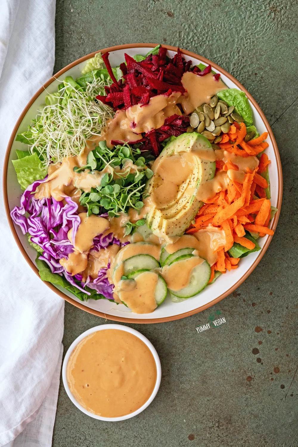 orange ginger miso salad dressing Honey Miso Ginger Dressing — The Yummy Vegan