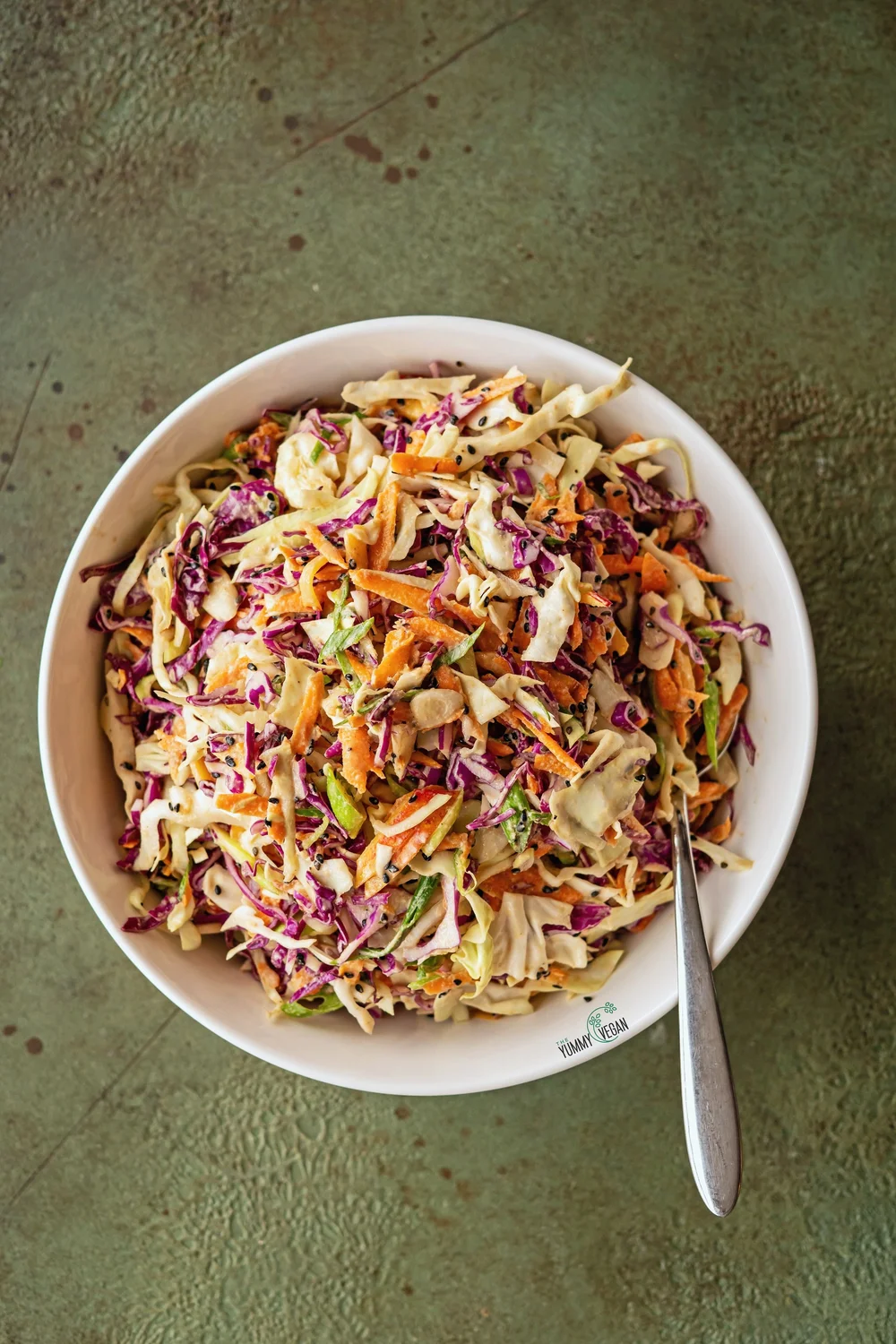 orange and cashew cabbage salad with sesame dressing Asian Coleslaw Recipe