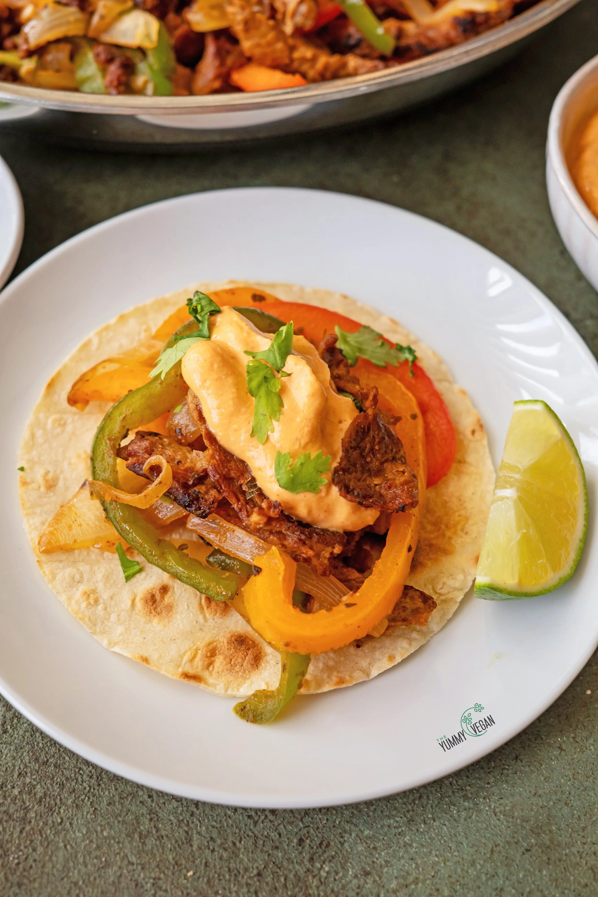 Vegan Steak Fajitas