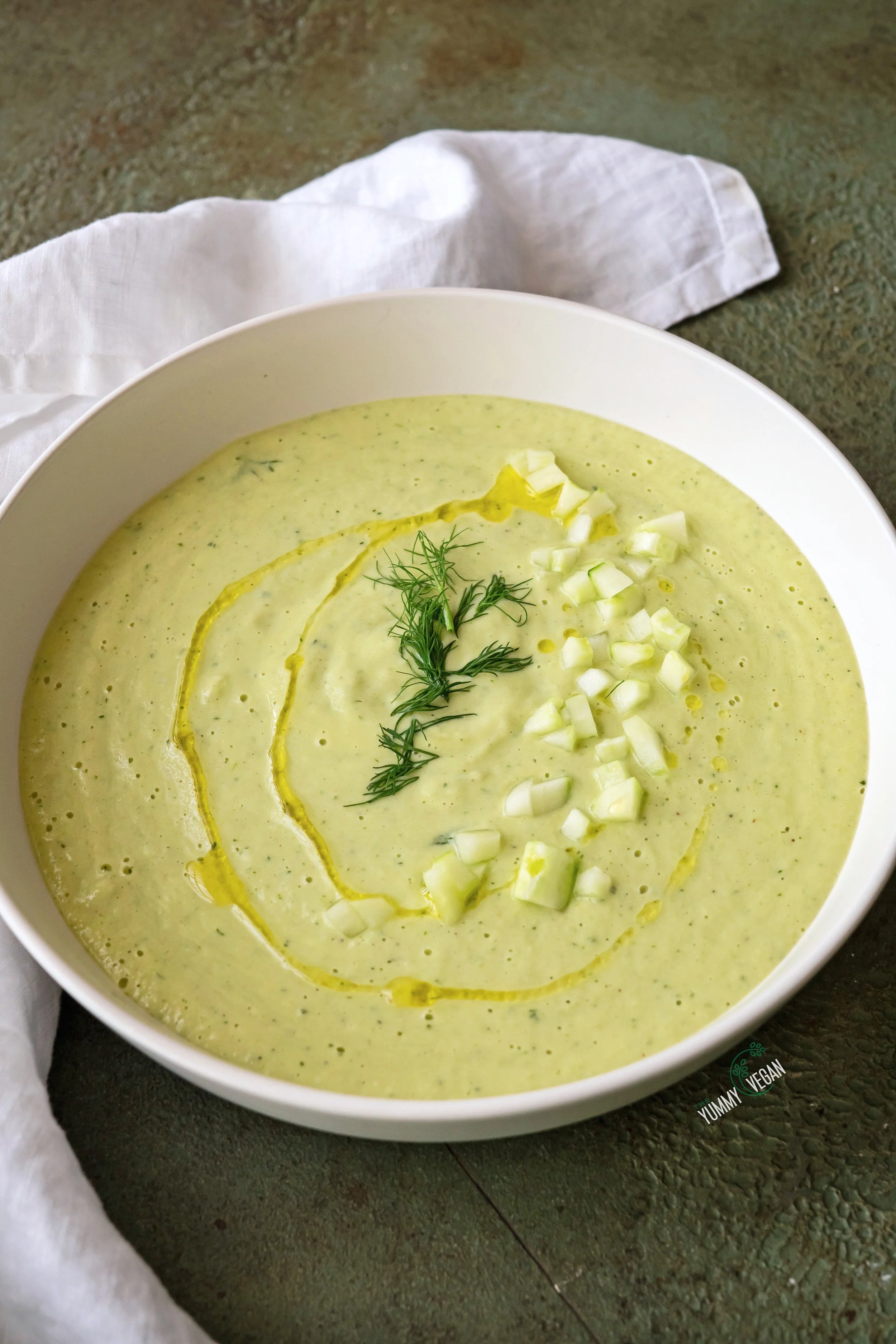 Cold Cucumber Soup