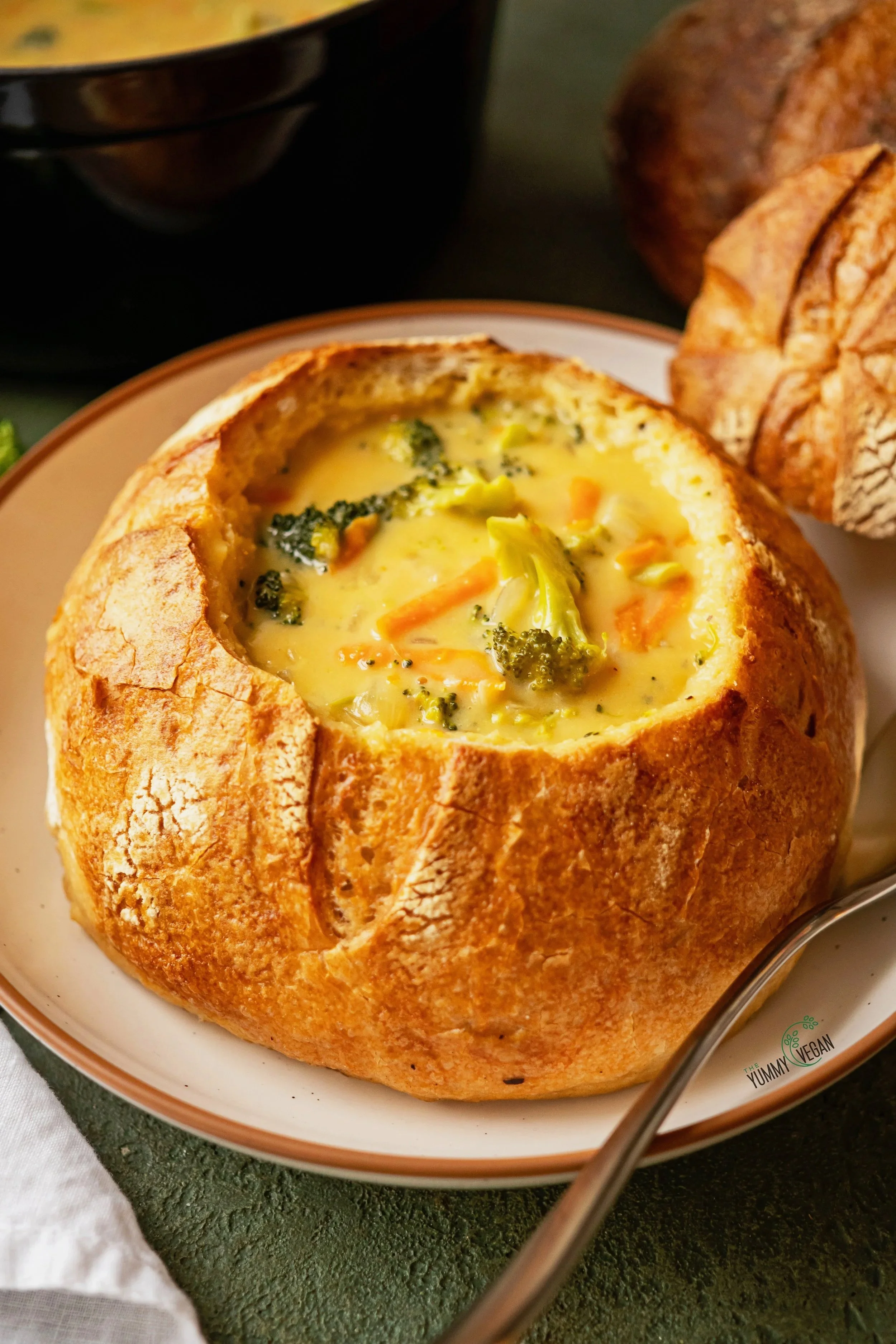 Restaurant Style Broccoli Cheese Soup