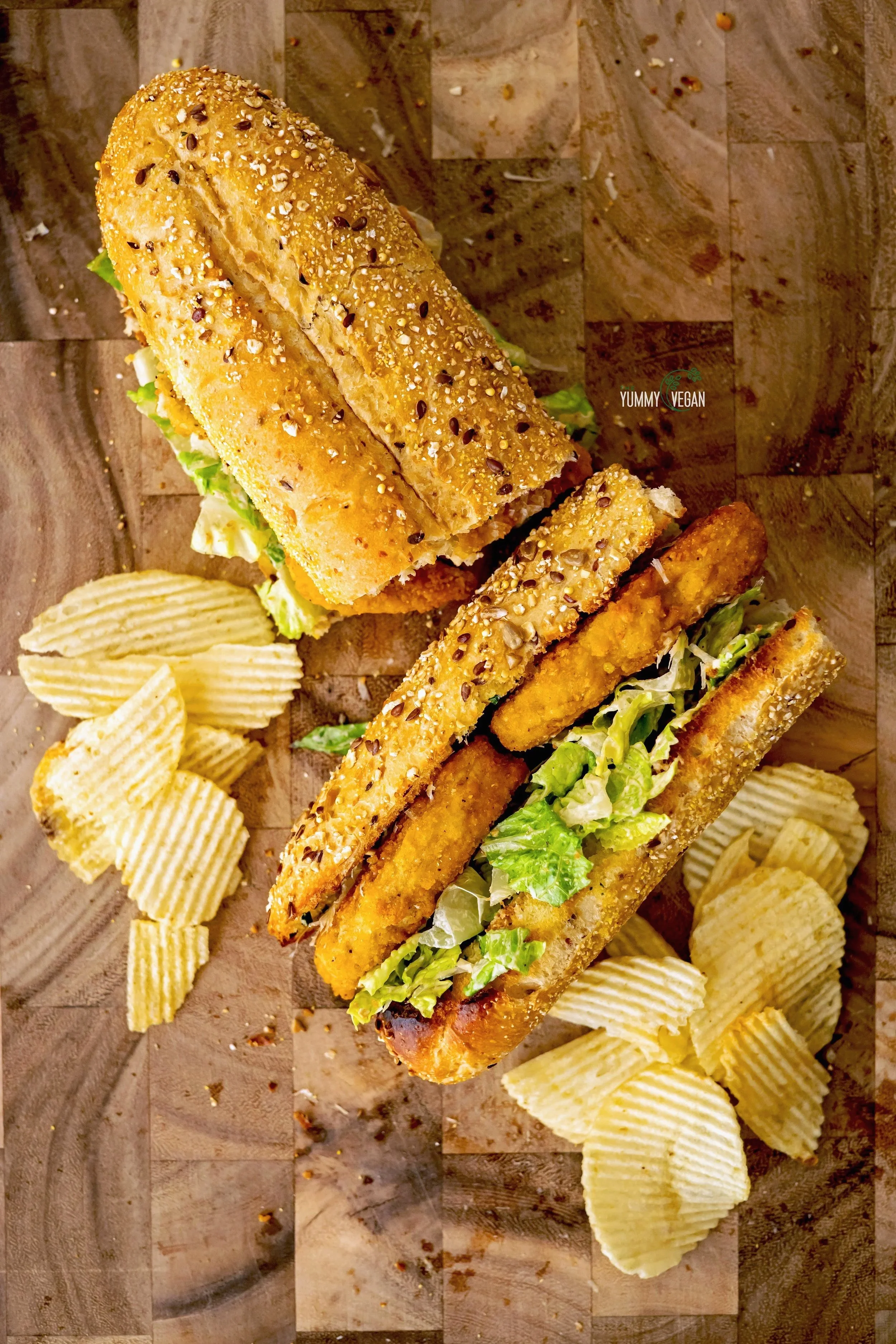 Crispy Chicken Caesar Sandwich