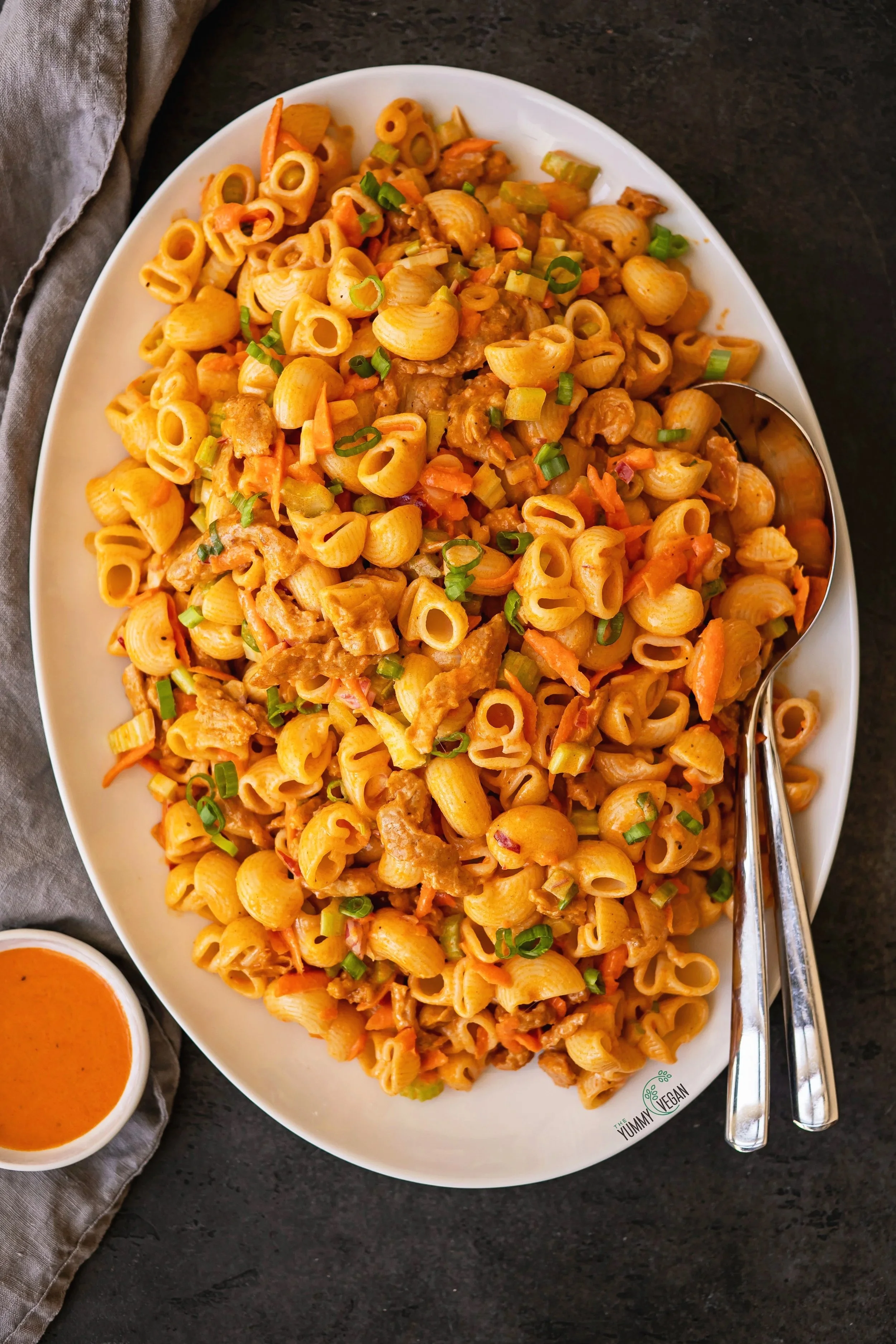 Buffalo Chicken Pasta Salad