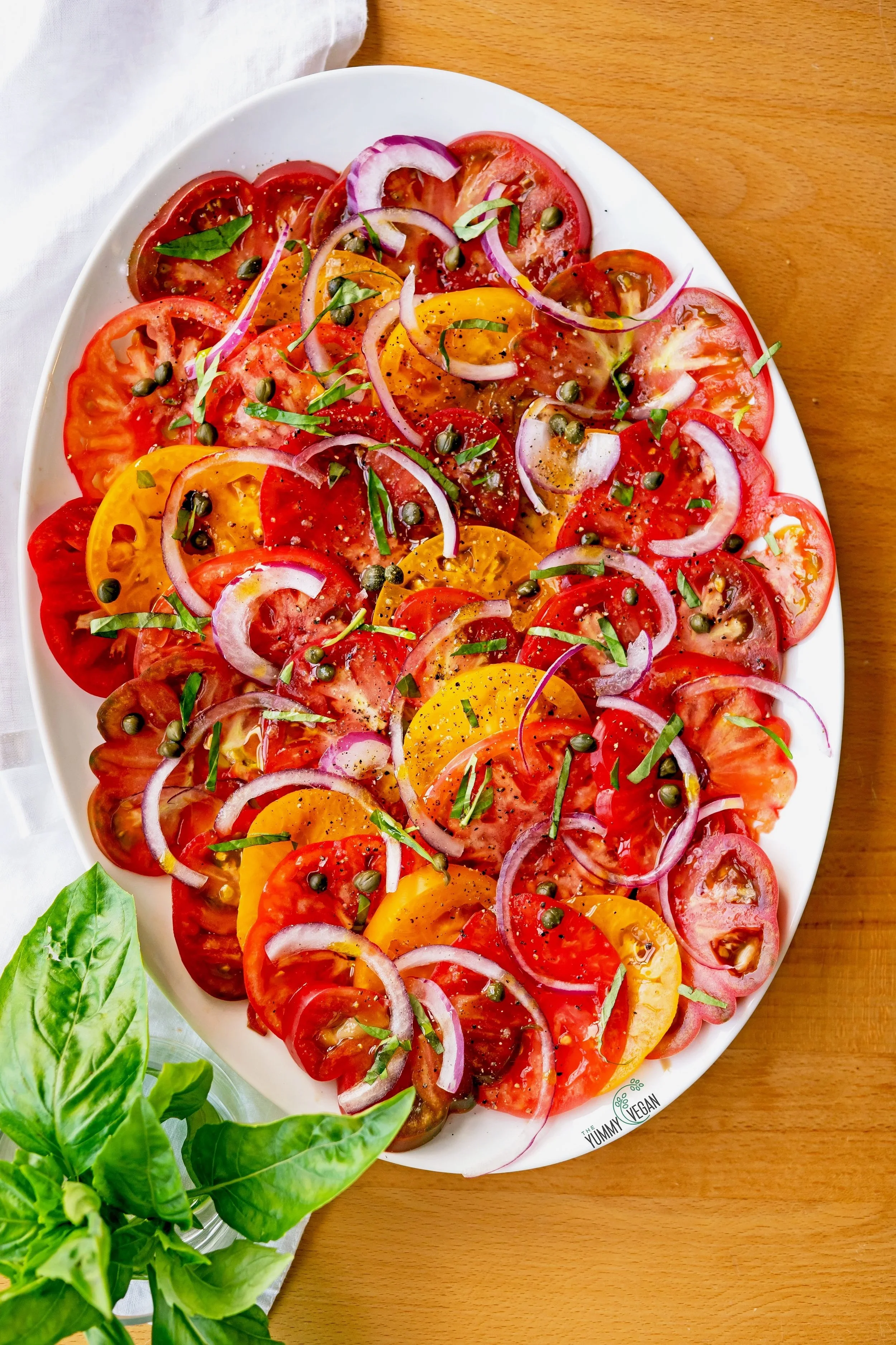Sliced Tomato Salad