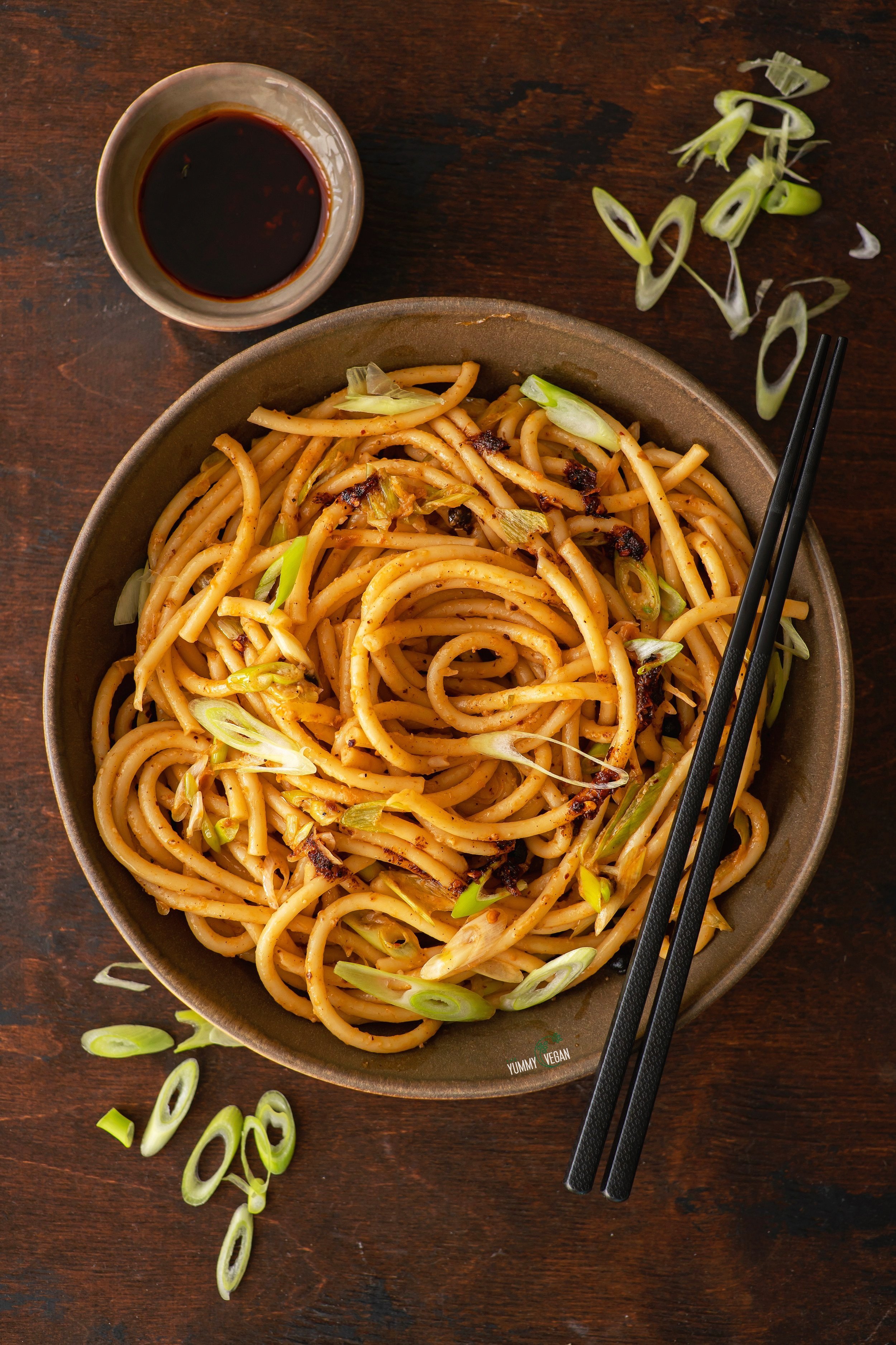 Spicy Miso Pasta - The Daily Dish