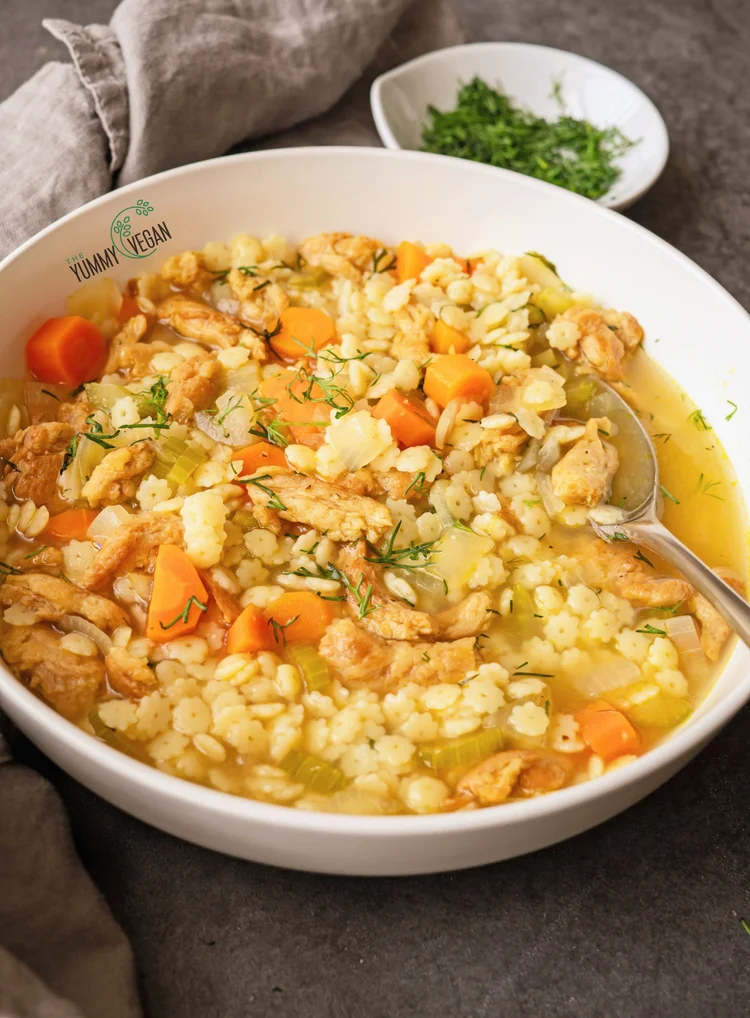 Chicken & Stars — The Yummy Vegan