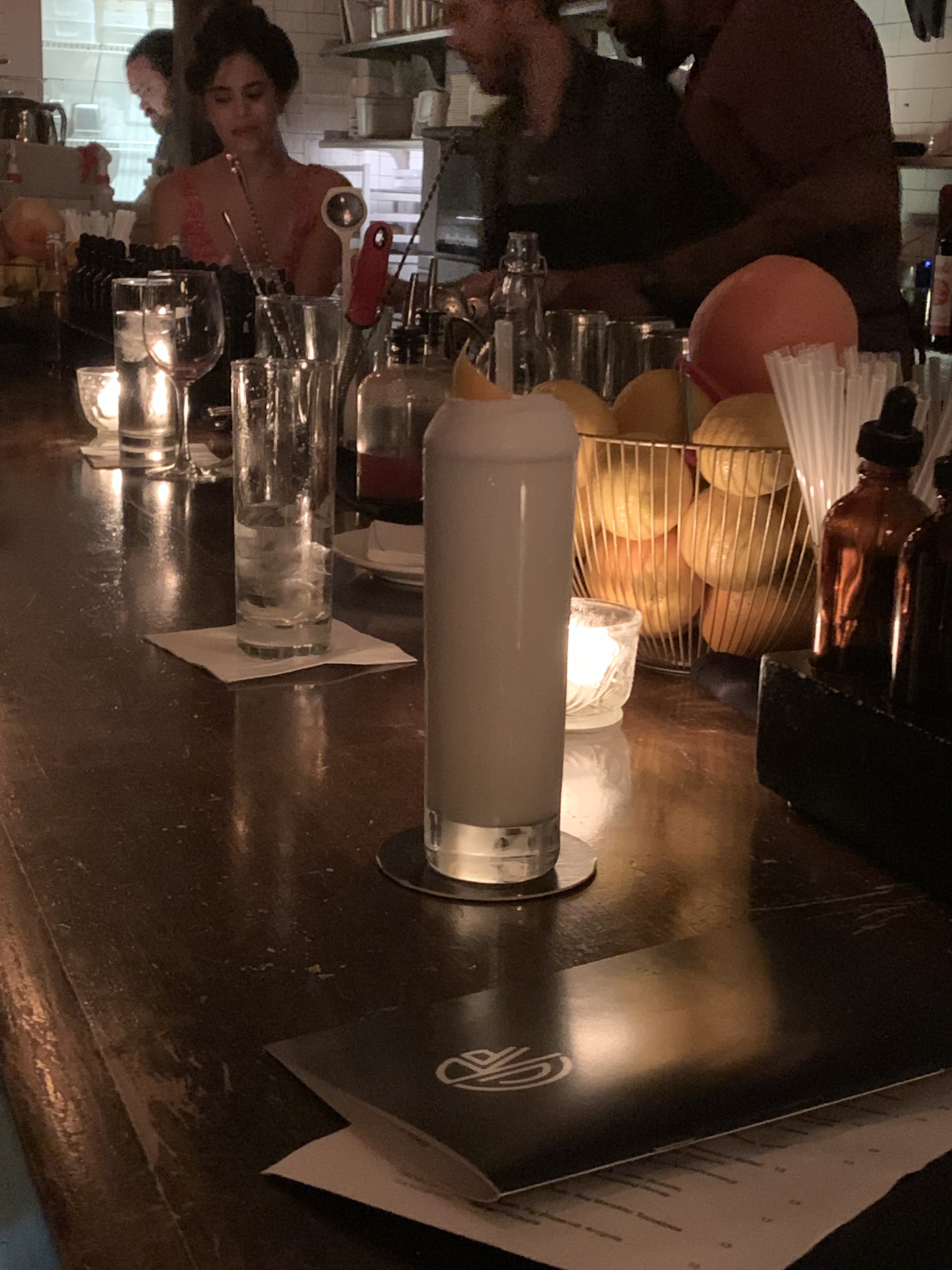 Ramos Gin Fizz at Cure