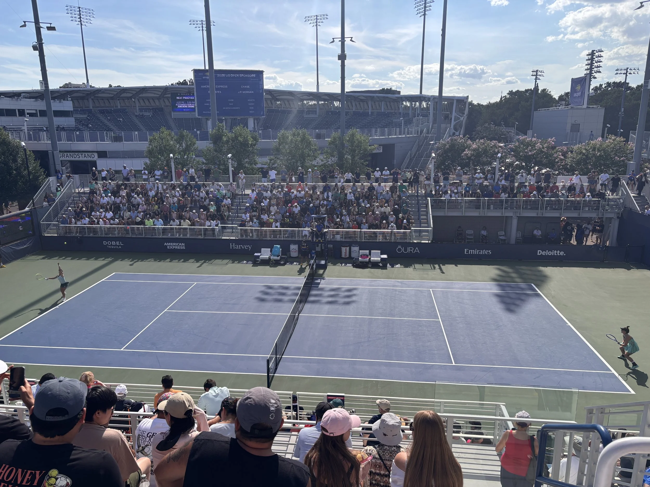 Drinking Alone at the US Open!