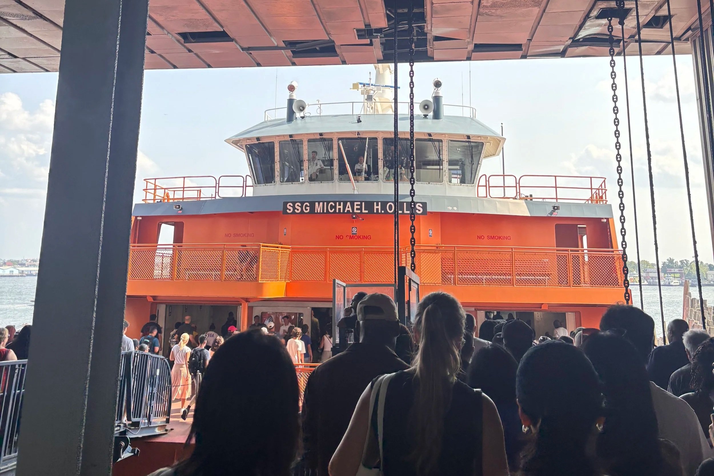 Drinking Alone on the Staten Island Ferry