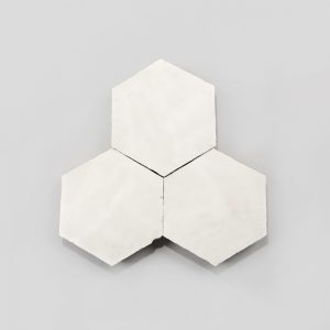 WHITE 3.5" HEX