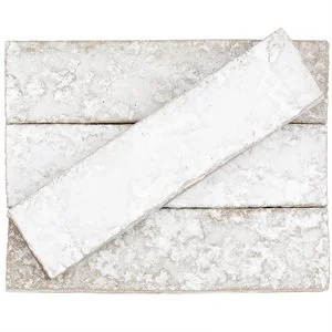 Sherbourne Leathered Satin White | 2.5 x 9