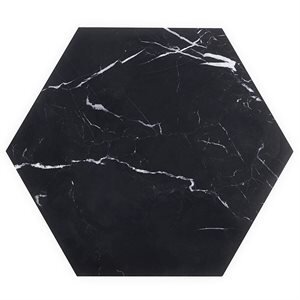 Nero Marquina 10 Inch Hex Honed.jpg