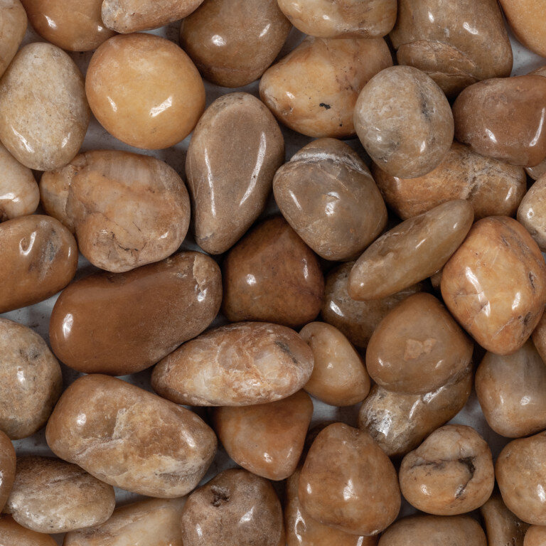 Yellow Ultra Polished Pebbles