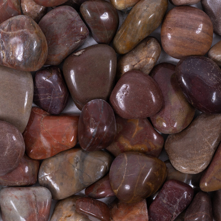 Red Ultra Polished Pebbles