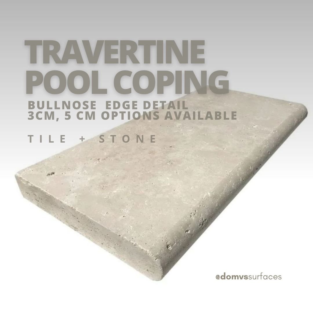 Ivory Travertine Pool Coping Bulnose Detail 12 x 24 M DOMVS SURFACES.JPG