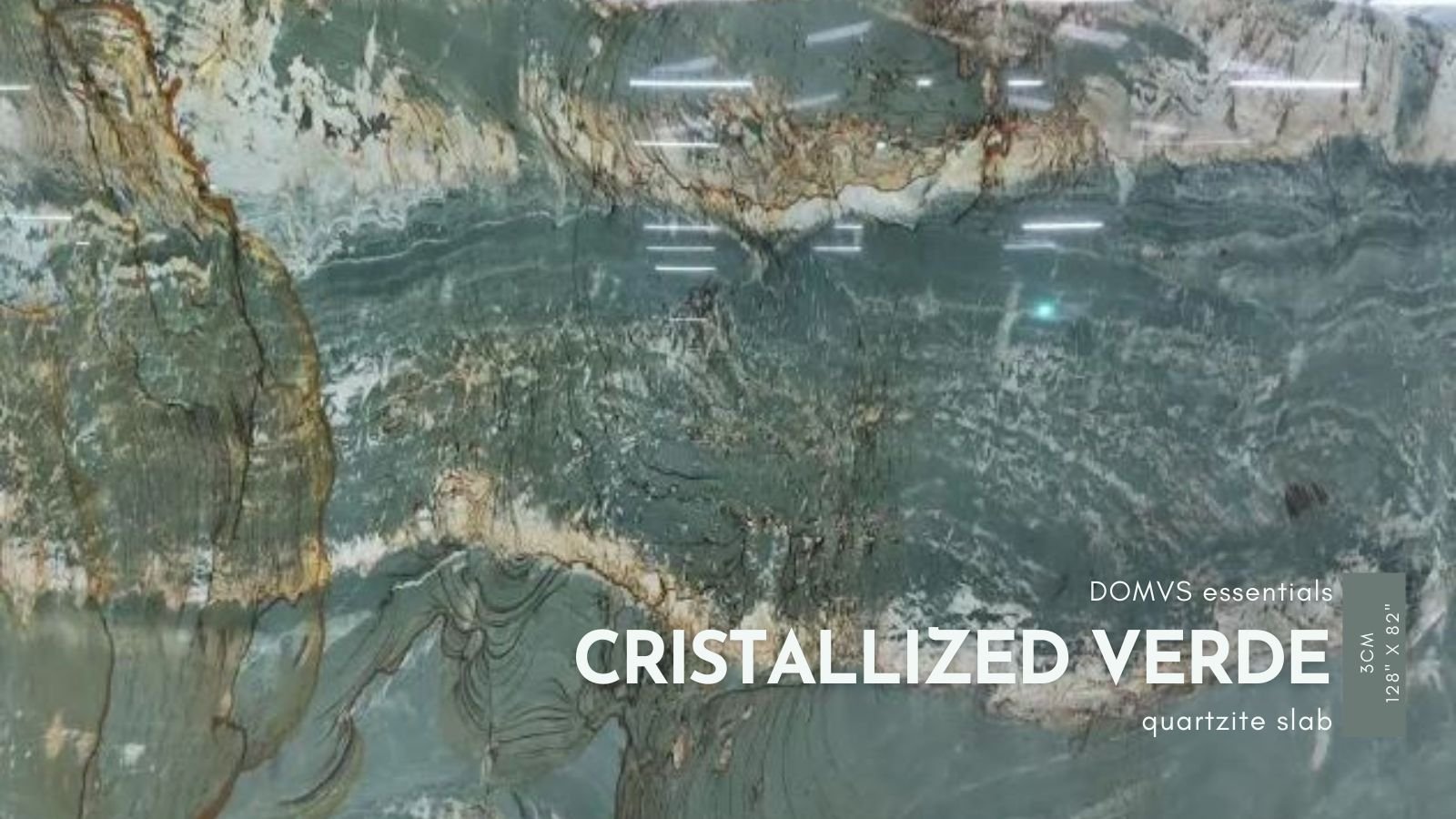 Crystalized Verde | Quartzite Slab