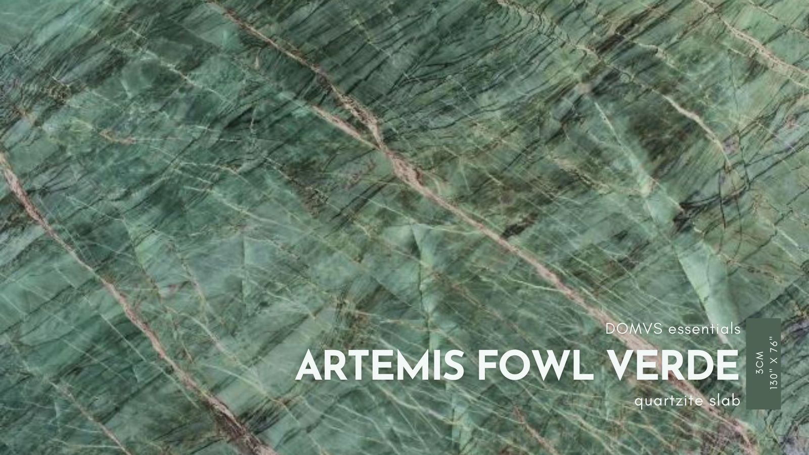 Artemis Fowl Verde | Quartzite Slab