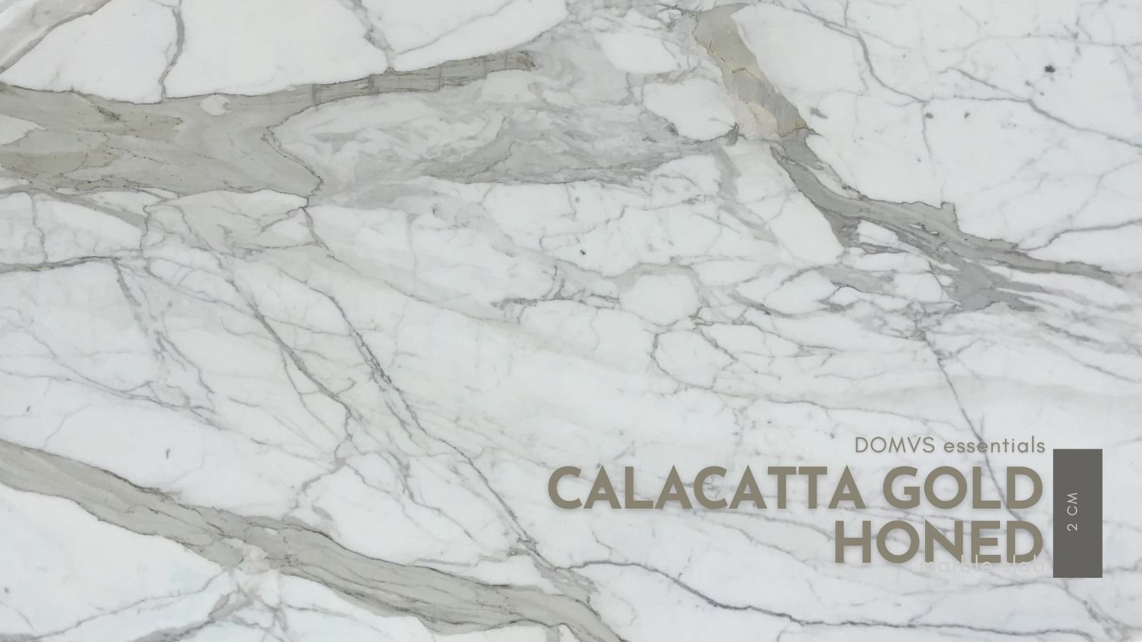 Calacatta Gold Marble Slab | 2 CM