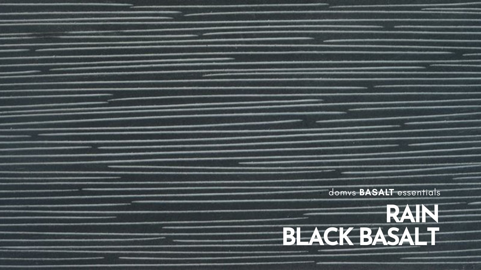 Rain Black Basalt | Tile 12" x 24"