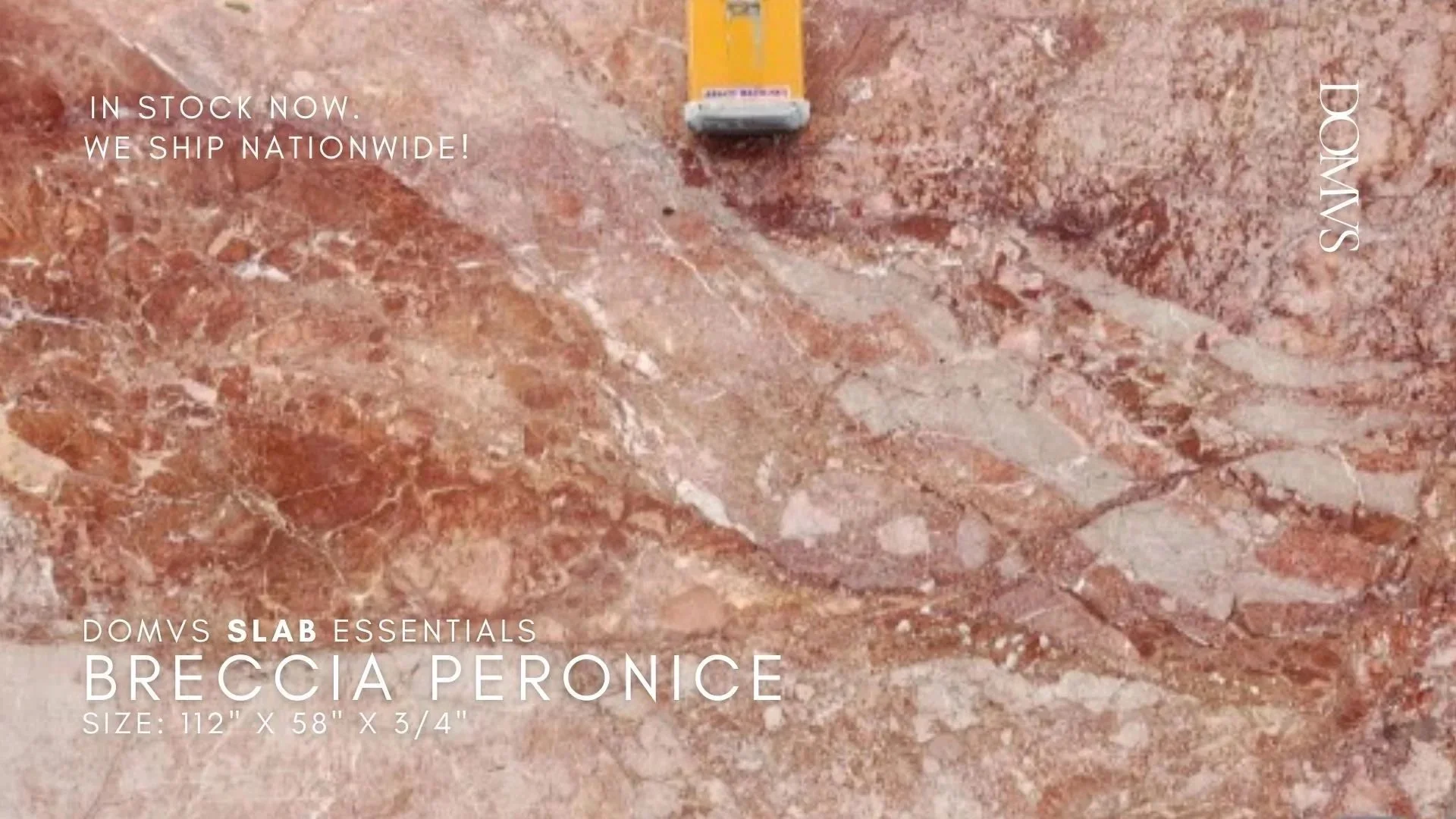 Breccia Peronice Marble Slab — Luxury Italian Stone for Countertops &amp; Surfaces