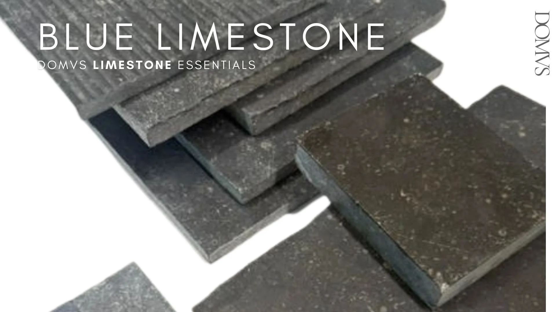 Blue Limestone Slabs, Large Format Tile, and Mosaics in Stock for Luxury Residential and Commercial Design