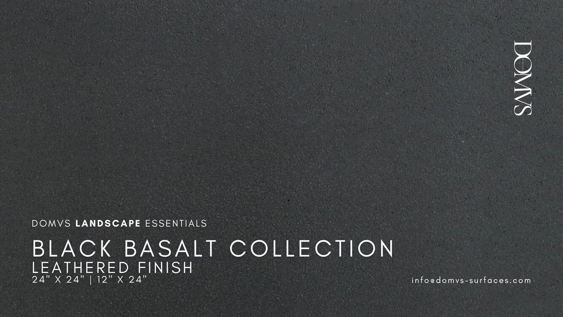 Black Basalt Paver in Leathered Finish | In Stock Now. We Ship Nationwide!