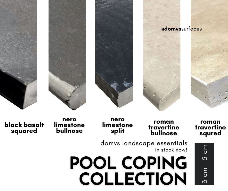 Pool Coping - Natural Stone and Porcelain Collection - In Stock Now. We ...
