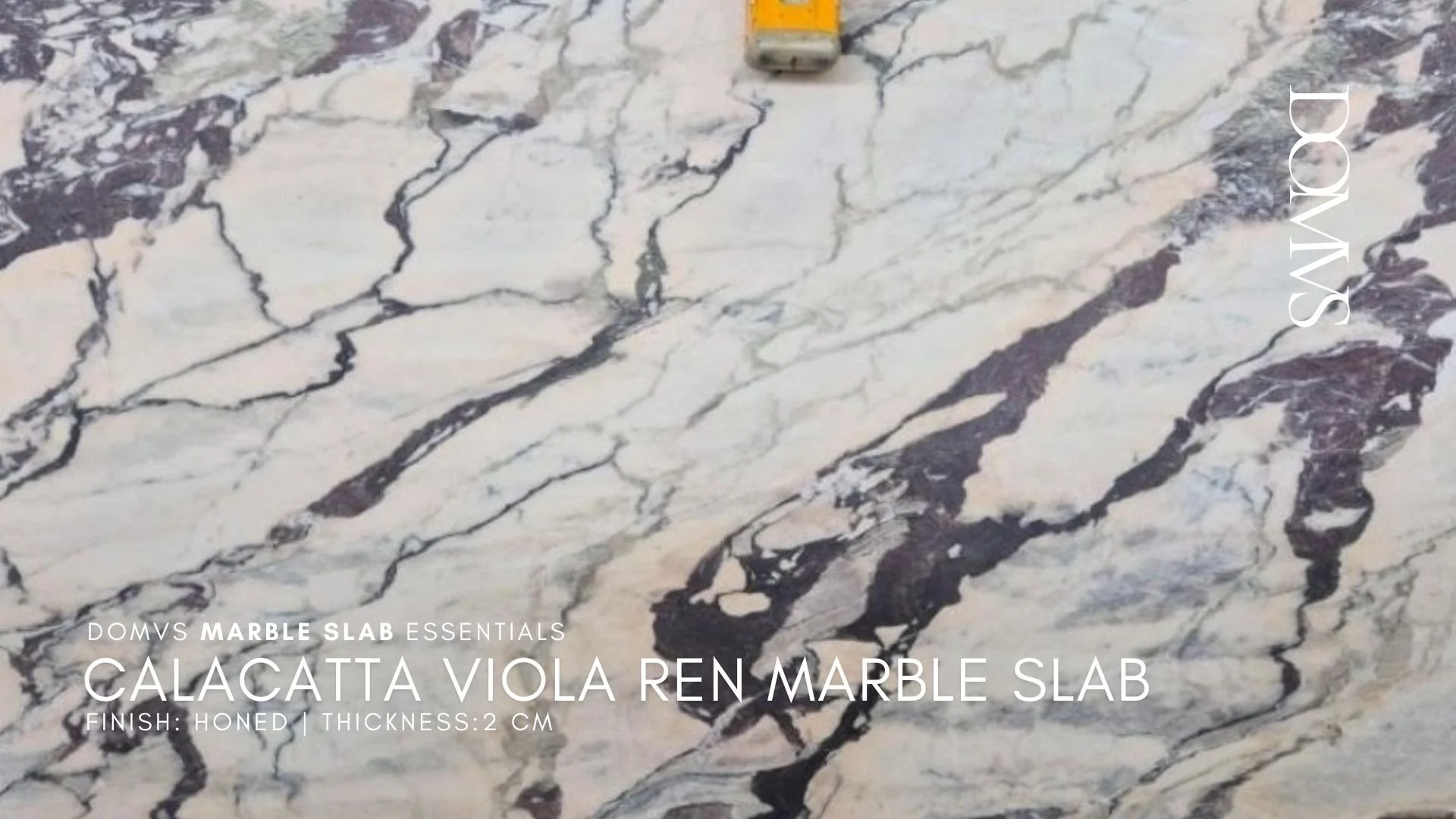 Calacatta Viola Marble Slab for Hospitality Projects.