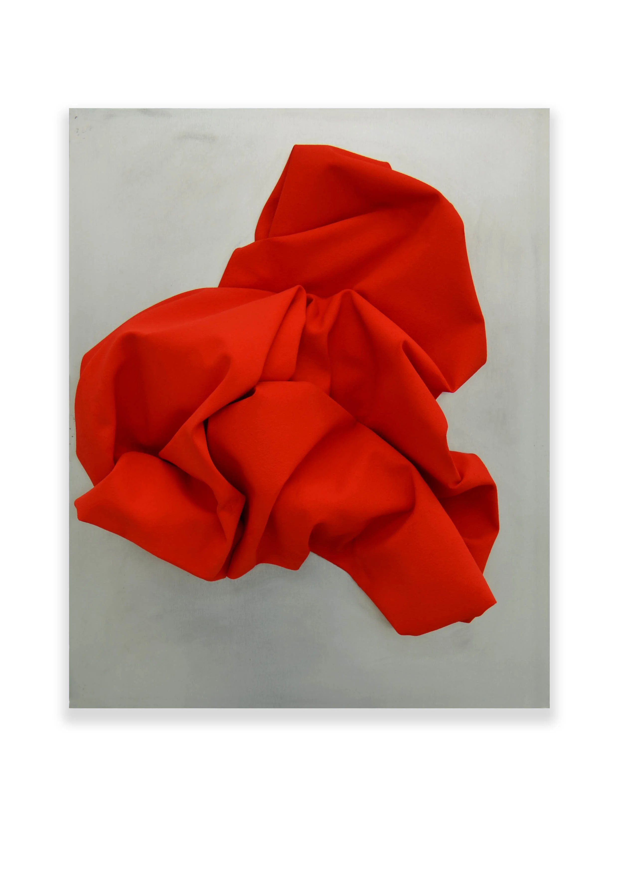 Vermillion Cadmium 2017 - Acrylic Pigment on Canvas mounted on Aluminum Panel 50 x 40 cm.jpg