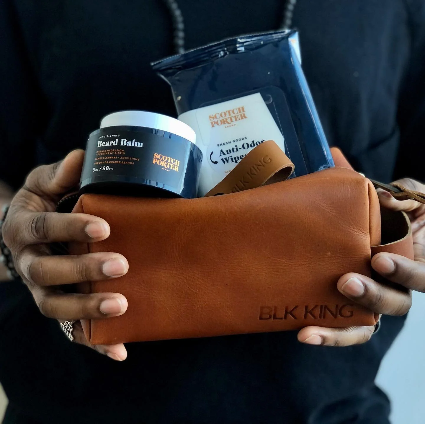 15% off BLK KING Leather Collection Gift Sets at Nubian Hueman