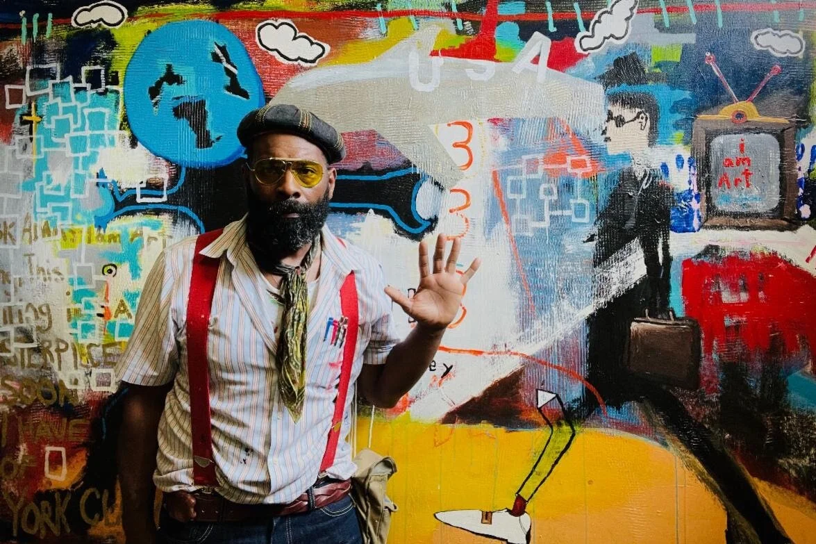 BK Adams' "outterman vs innerMAN" at Honfleur Gallery through July 23