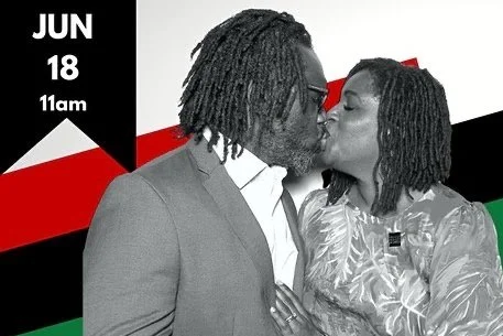 JUNE 18 | MahoganyBooks hosts Derrick &amp; Ramunda's 20th Anniversary Vow Renewal Street Ceremony