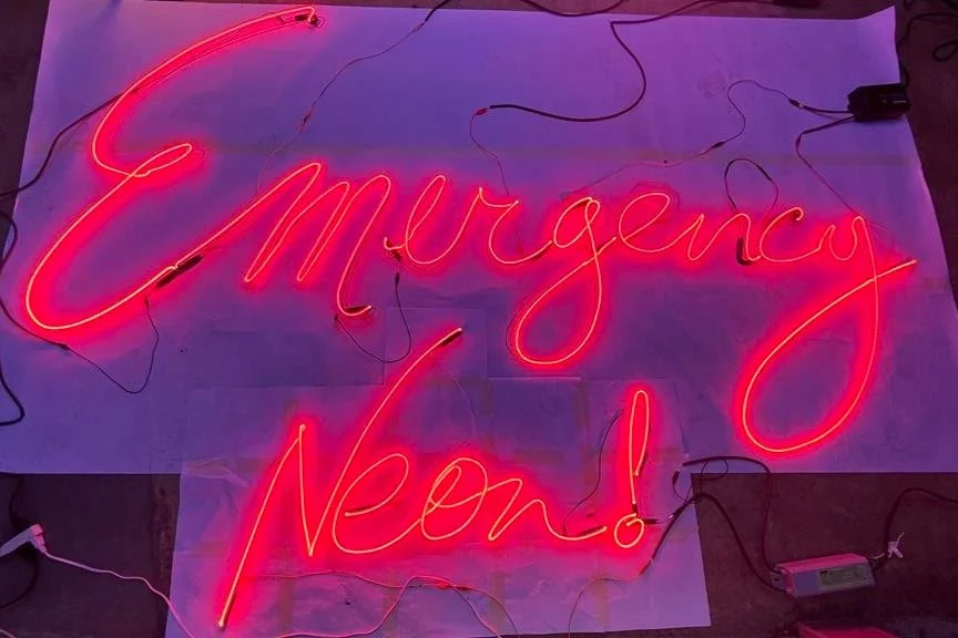 SEPT 30 - NOV 5 | Emergency Neon by Craig Kraft at Honfleur Gallery