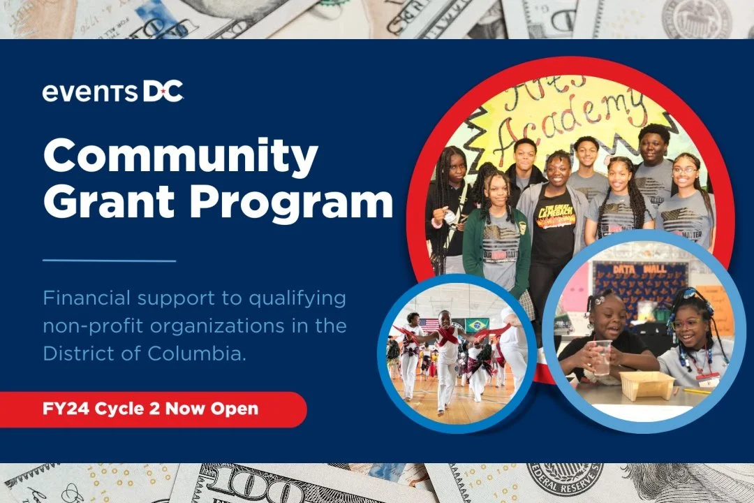 FEB 1 | Deadline to apply for Events DC FY24 Cycle 2 Community Grant
