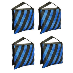 StudioFX SANDBAG Sand Bag SADDLEBAG Double Zipper Design 4 BAGS WEIGHT BAGS FOR PHOTO VIDEO STUDIO STAND by Kaez.jpg