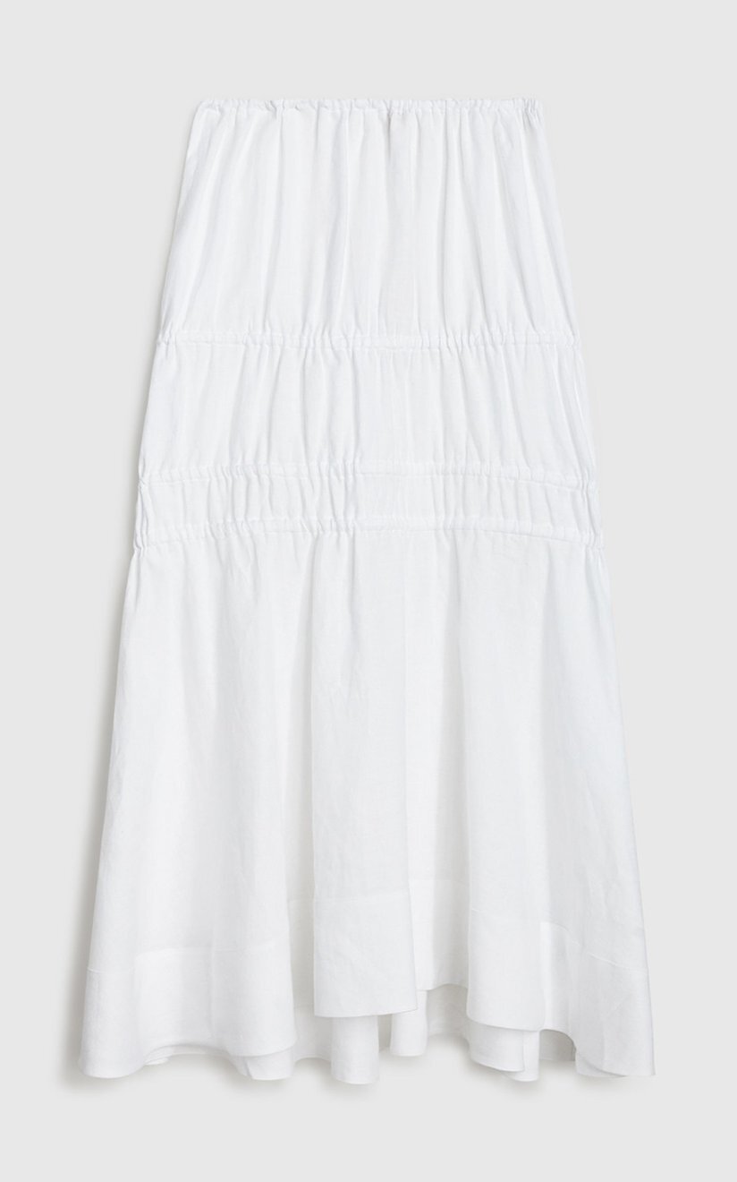 chanel mini white dress