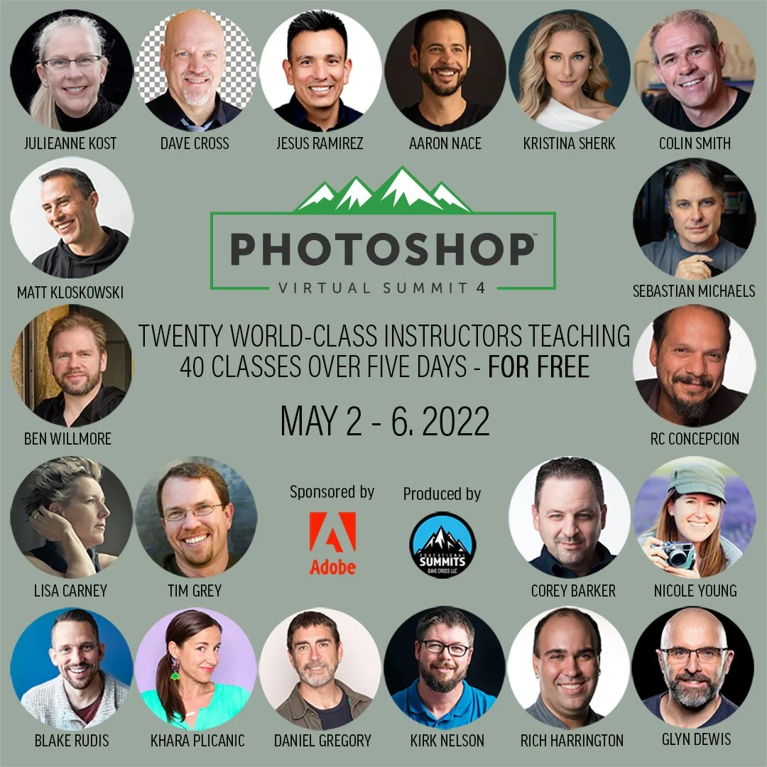 Watch 40 Incredible Photoshop Classes for FREE