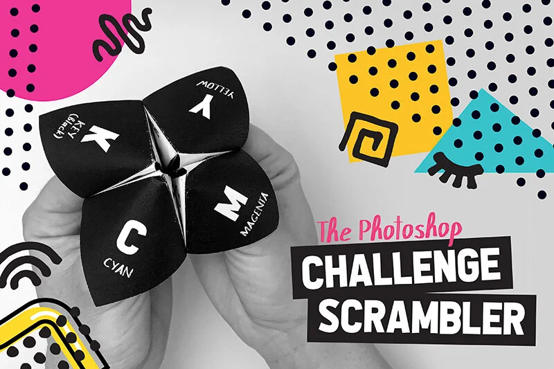 New Freebie! Photoshop Challenge Scrambler