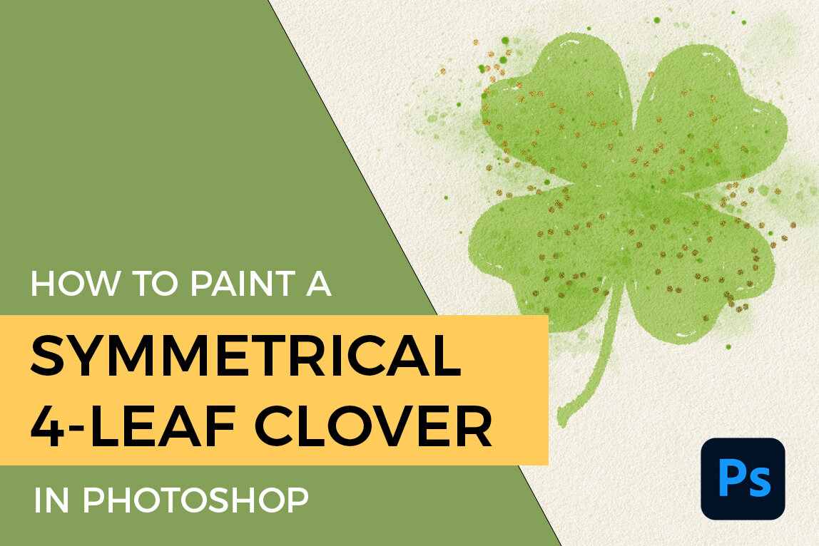 How to Create a Symmetrical 4-Leaf-Clover in Photoshop