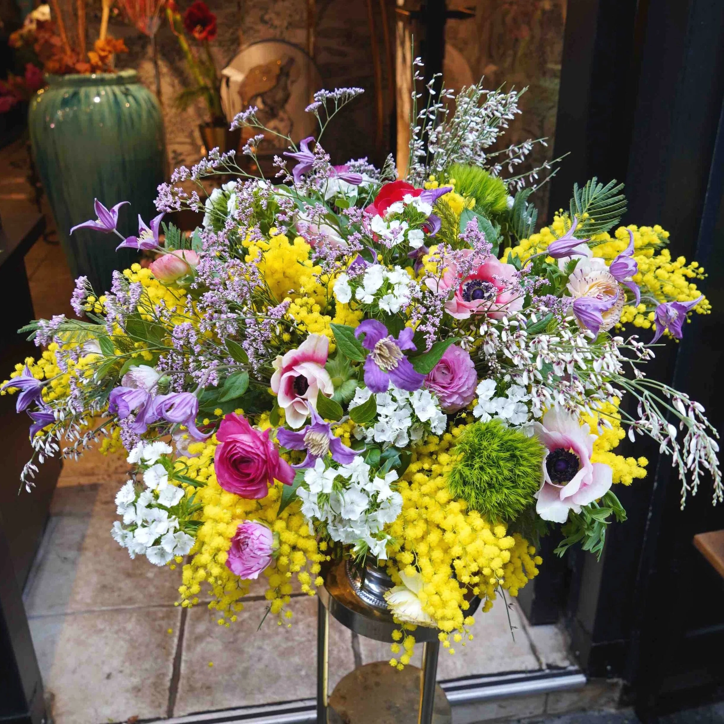 Bouquet "A sunny garden in Bormes-les-Mimosas"