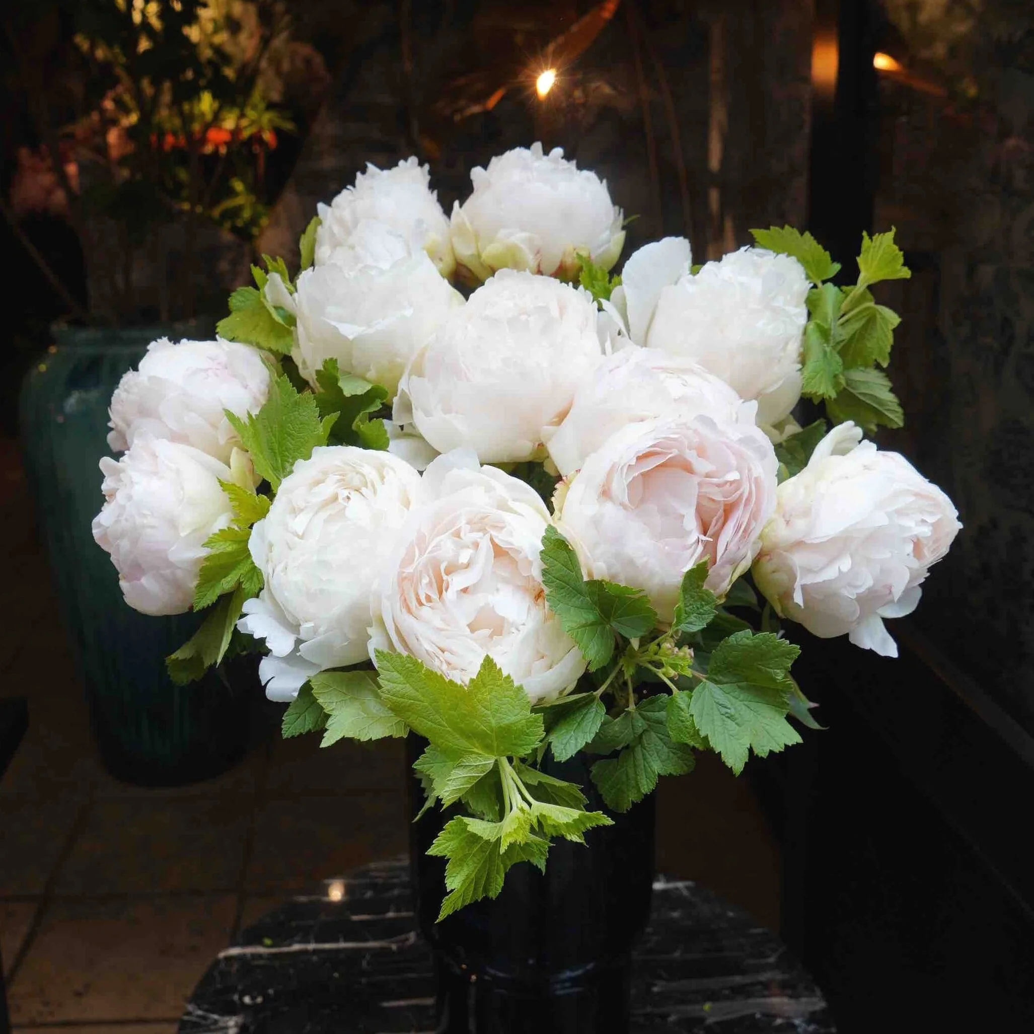 Brassée de pivoines